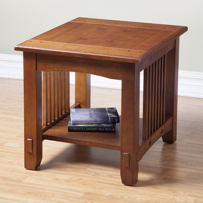 make mission style end table